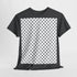 Keffiyeh Pattern Heavy Cotton Tee - Modern Mesh Design Streetwear T-Shirt